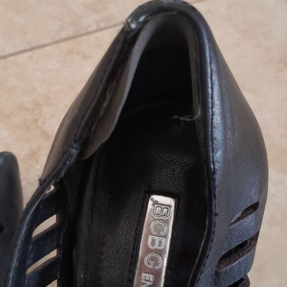 BCBGeneration Leather perforated heels - Picture 6 of 12